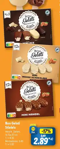 Lidl Bon Gelati Stieleis Angebot