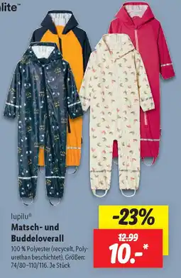 Lidl lupilu Matsch- und Buddeloverall Angebot