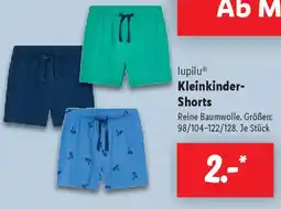 Lidl lupilu Kleinkinder- Shorts Angebot