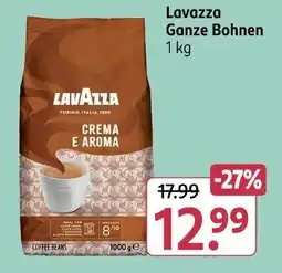 Rossmann Lavazza Ganze Bohnen Angebot
