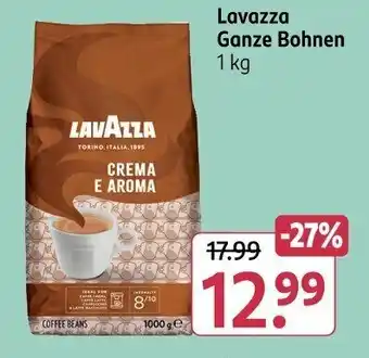 Rossmann Lavazza Ganze Bohnen Angebot