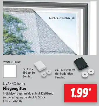 Lidl LIVARNO home Fliegengitter Angebot