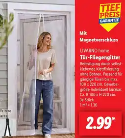 Lidl LIVARNO home Tür-Fliegengitter Angebot