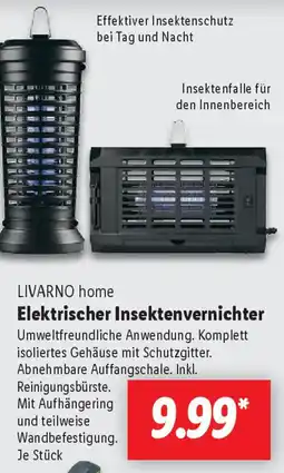 Lidl LIVARNO home Elektrischer Insektenvernichter Angebot