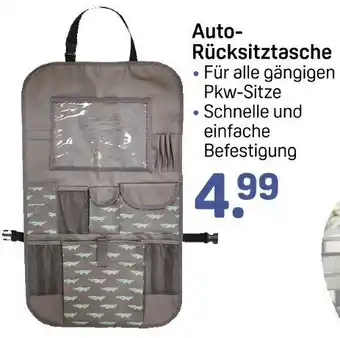 Rossmann Auto Rücksitztasche Angebot