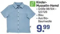 Rossmann Kinder Musselin-Hemd Angebot