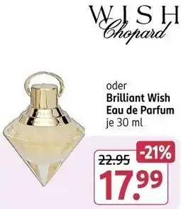 Rossmann WISH Chopard oder Brilliant Wish Eau de Parfum Angebot