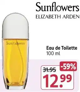 Rossmann Sunflowers ELIZABETH ARDEN Eau de Toilette Angebot
