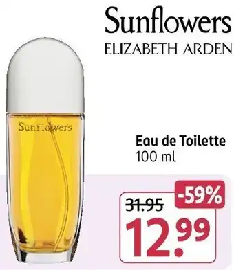 Rossmann Sunflowers ELIZABETH ARDEN Eau de Toilette Angebot