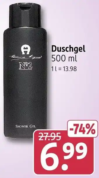 Rossmann Etienne Aigner No. 2 Duschgel Angebot
