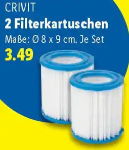Lidl CRIVIT 2 Filterkartuschen Angebot