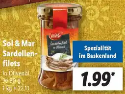 Lidl Sol & Mar Sardellenfilets Angebot