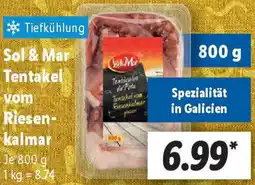 Lidl Sol & Mar Tentakel vom Riesenkalmar Angebot
