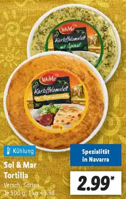 Lidl Sol & Mar Tortilla Angebot