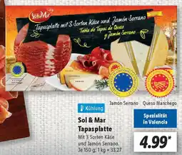 Lidl Sol & Mar Tapasplatte Angebot