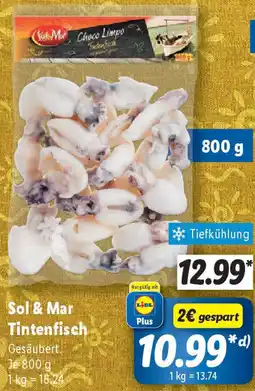 Lidl Sol & Mar Tintenfisch Angebot