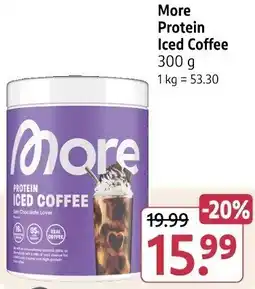 Rossmann More Protein Iced Coffee Angebot