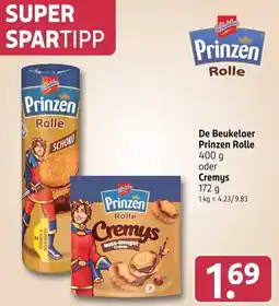 Rossmann De Beukelaer Prinzen Rolle oder Cremys Angebot