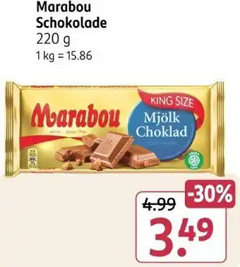 Rossmann Marabou Schokolade Angebot