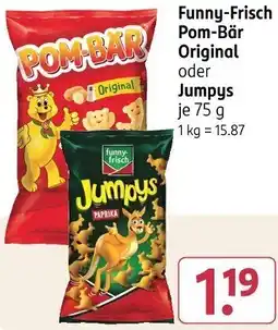 Rossmann Funny-Frisch Pom-Bär Original oder Jumpys Angebot