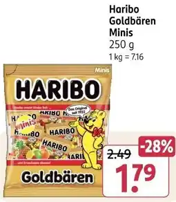 Rossmann Haribo Goldbären Minis Angebot