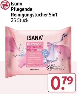 Rossmann Isana Pflegende Reinigungstücher 5in1 Angebot