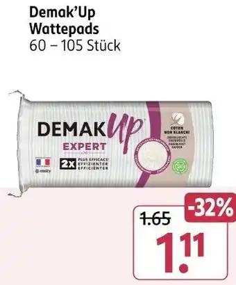 Rossmann Demak'Up Wattepads Angebot