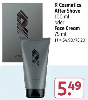 Rossmann R Cosmetics After Shave oder Face Cream Angebot