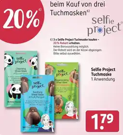 Rossmann Selfie Project Tuchmaske Angebot