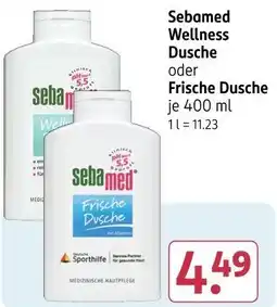 Rossmann Sebamed Wellness Dusche oder Frische Dusche Angebot