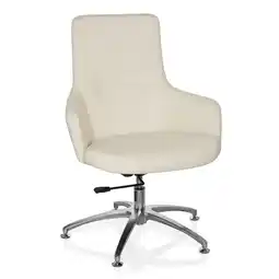 Netto Marken-Discount hjh OFFICE Loungesessel SHAKE 300 Kunstleder mit Armlehnen Angebot