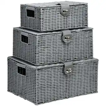 Netto Marken-Discount HOMCOM Aufbewahrungskorb PP, Metall Angebot