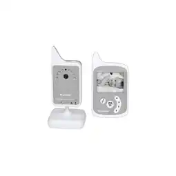 Netto Marken-Discount Baby Care Digital Video Phone mit Kamera, Farbdisplay, Temperaturanzeige grau Angebot