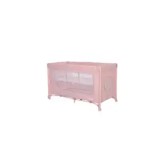 Netto Marken-Discount Lorelli Reisebett Noemi 2 Ebenen seitliche Öffnung Matratze Räder Tragetasche pink Angebot
