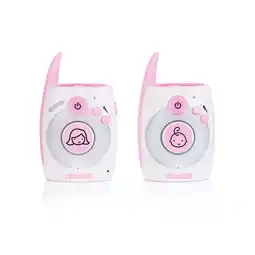 Netto Marken-Discount Chipolino Babyphone Astro, 300 m Reichweite, Zweiwege-Kommunikation, USB Adapter rosa Angebot