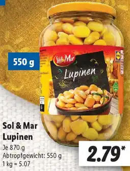 Lidl Sol & Mar Lupinen Angebot