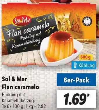 Lidl Sol & Mar Flan caramelo Angebot