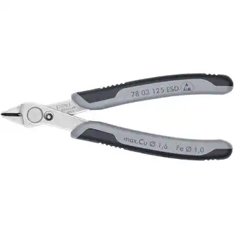 Netto Marken-Discount Knipex Elektronik-Zange Electronic Super Knips ESD, 78 03 125 ESD Angebot