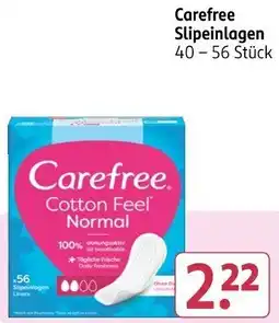 Rossmann Carefree Slipeinlagen Angebot