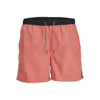 Netto Marken-Discount Jack & Jones Badehose FIJI BLACK TAPE Schwimm-Shorts Angebot