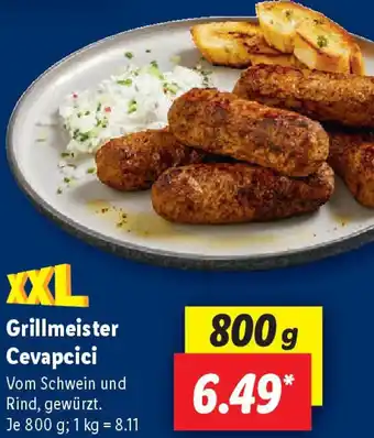 Lidl Grillmeister Cevapcici Angebot