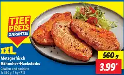 Lidl Metzgerfrisch Hähnchen-Hacksteaks Angebot
