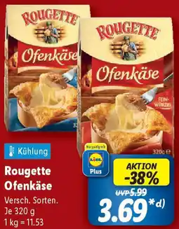 Lidl Rougette Ofenkäse Angebot