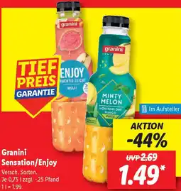Lidl Granini Sensation/Enjoy Angebot