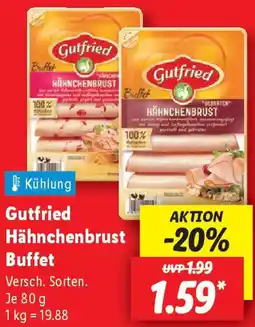 Lidl Gutfried Hähnchenbrust Buffet Angebot