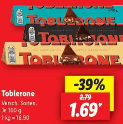 Lidl Toblerone Angebot