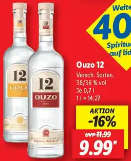 Lidl Ouzo 12 Angebot