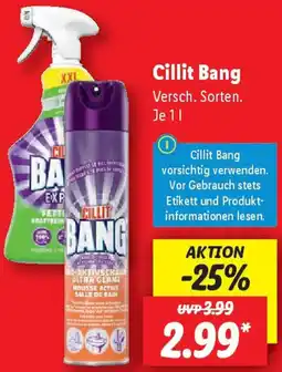 Lidl Cillit Bang Angebot
