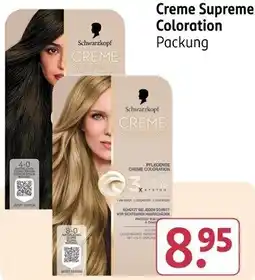 Rossmann Creme Supreme Coloration Angebot