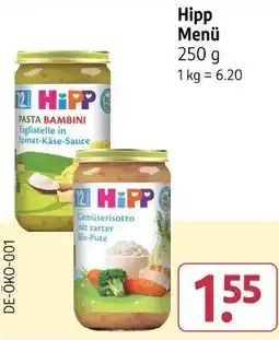 Rossmann Hipp Menü Angebot